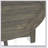 WESTMONT HALF-ROUND BISTRO TABLE, GREY