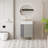 Open-Shelving Bathroom Vanity With Sink-533903666