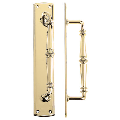 Pull Handle on Backplate