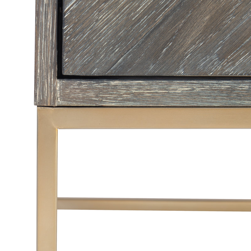 Commode décorative 2 tiroirs Julieta