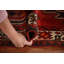 Geometric Red   Runner Rug 4x10