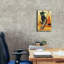«The Holiday Aisle®» Halloween Nostalgia Cat With Broom »par Katie pertiet, art mural sur toile-824035182