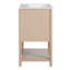 Ensemble de meuble-lavabo autoportant avec porte à fermeture douce