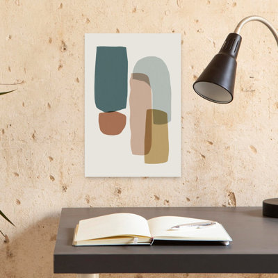 Monolith Echoes Abstract Contemporary Wall Art