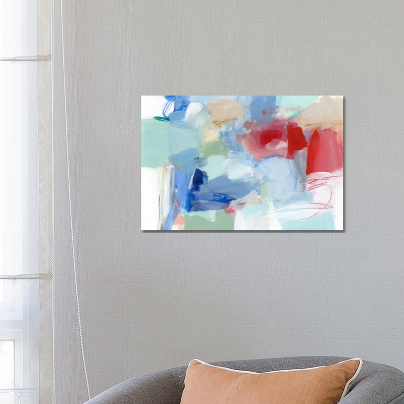 Roundabout II by Christina Long - Wrapped Canvas Painting, 66.04 cm H x 45.72 cm W x 1.91 cm D