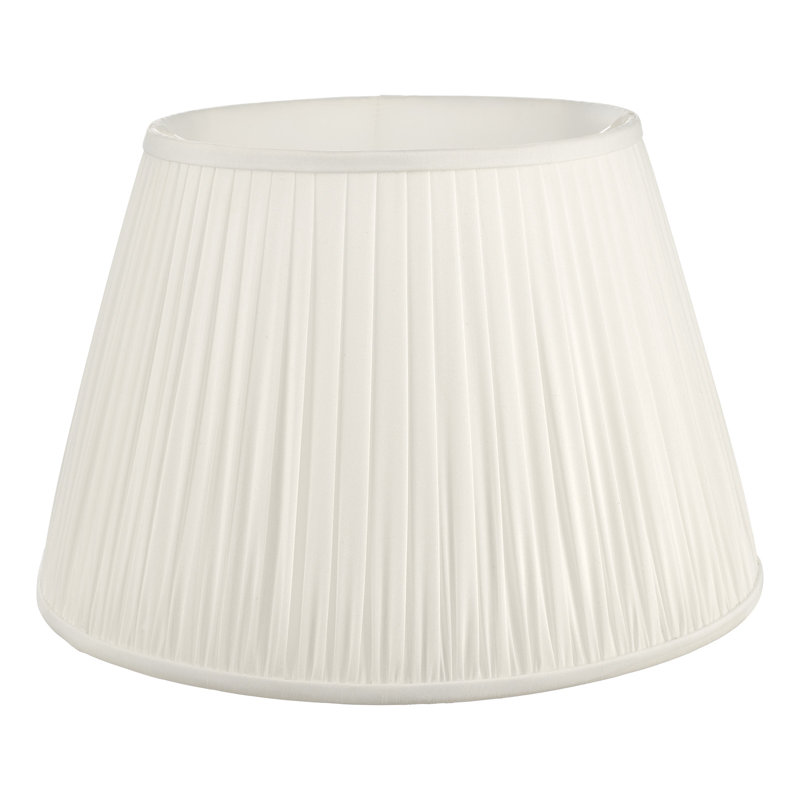 Faux Silk Empire in Ivory, 29 H x 45 W x 45 D cm