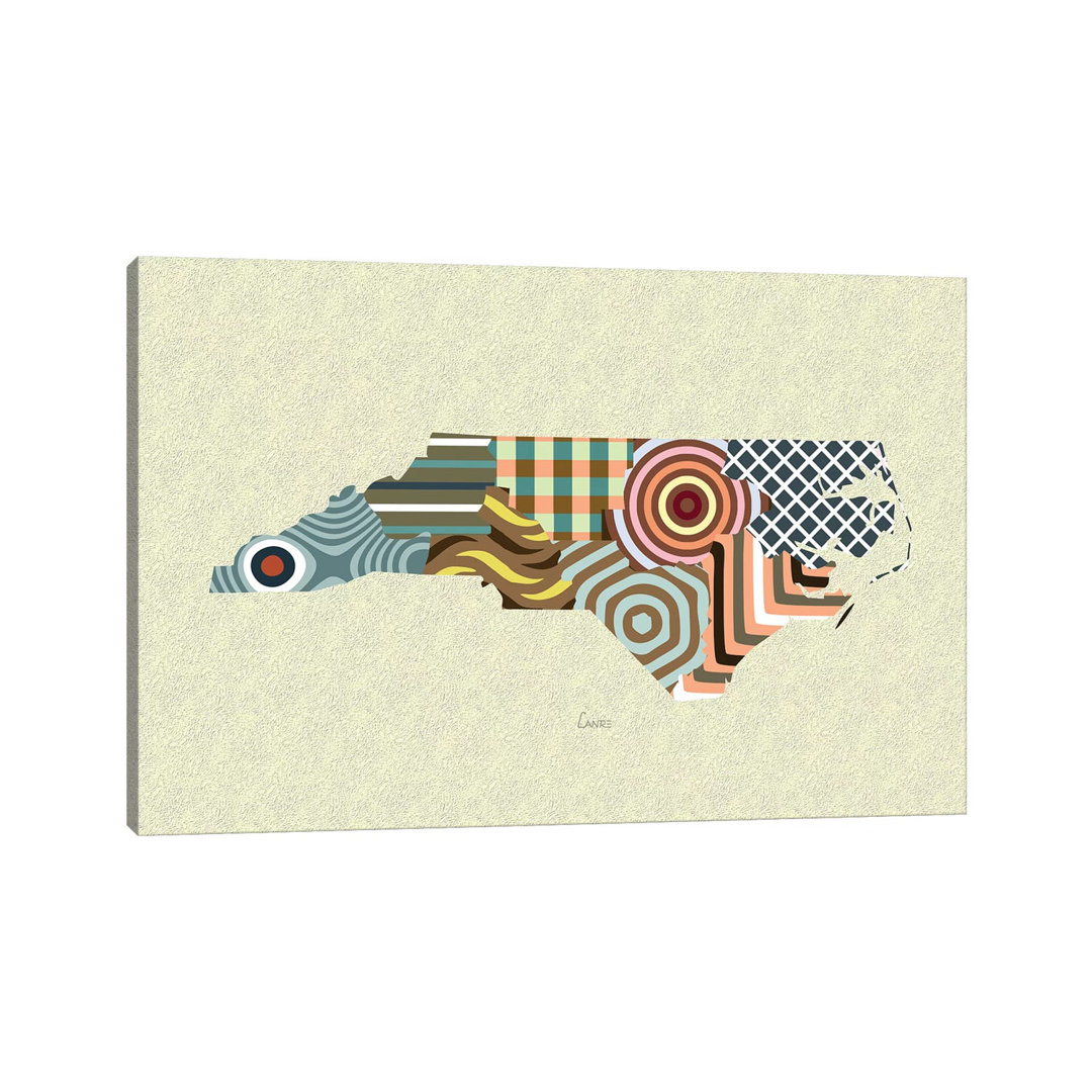 North Carolina State - Wrapped Canvas Print