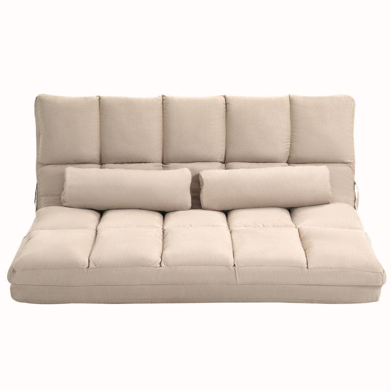 Canapé convertible, canapé-lit pliant, chaise longue d'invité, Beige