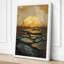 Sun Over Water Coastal - Wrapped Canvas-22440819-22440825