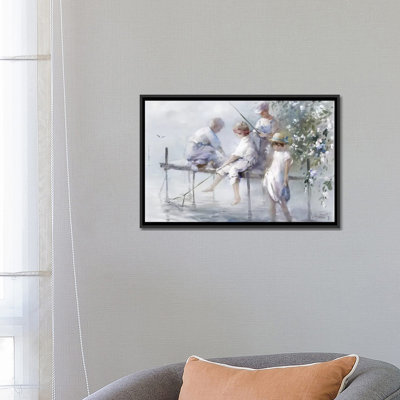 «Fishing Fun», reproduction sur toile