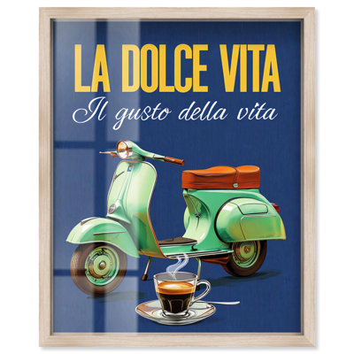 Sweet Ride Shadowbox Print Summer Art Prints by Art Remedy