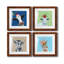 «Playful Nature», ensemble de 4 impressions sur toile encadrées-1525193671-1525193673