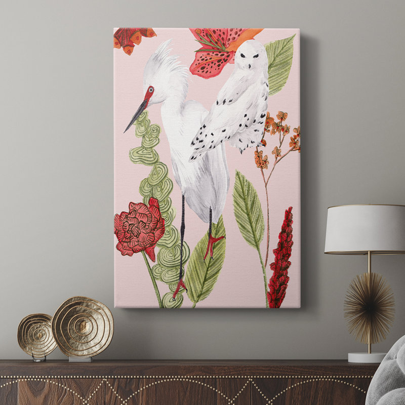 Oiseaux en mouvement III - galerie Cavas sur mesure, H 12 po x l 8 po