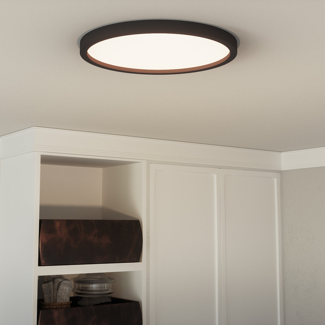 Dunnavant Acrylic LED Flush Mount Wade Logan®