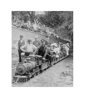 " "Limited Express" - Railway In Central Park, New York City, U.S.A. "