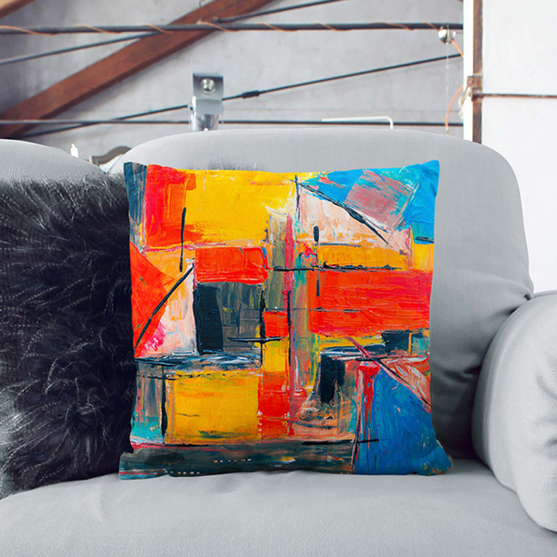 Square Throw Cushion, 55 x 55 cm