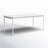 Cadedra Rectangular Concrete Outdoor Dining Table