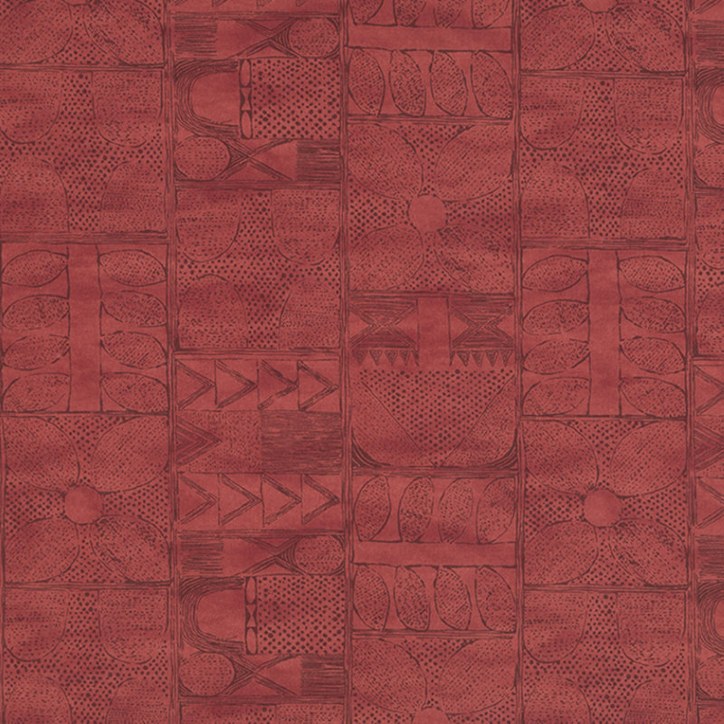 Robert Allen @Home Cassava 100% Cotton Fabric, Cinnabar