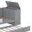 Twin Size Daybed, Wood Sofa Bed Frame With Trundle And Versatile Storage Arms-1156105844