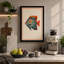 Tropical Fish Study Botanical - Wrapped Canvas-990930472-990930476
