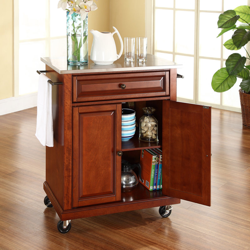 Hedon Kitchen Cart, Classic Cherry