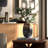 Modern Handcrafted Glass Vase with Abstract Art-Inspired Design and Sculptural Accent Detailing for Contemporary Decorative Decor Display in Living Room or Entryway Interior Settings-1775819120