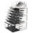 Makeup Cosmetic Organizer Storage Drawers Display Boxes Case With 12 Drawers(Clear)