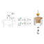 Accord 3 - Light Rattan Cluster Pendant