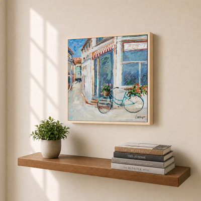 "Vélo transport" par Lorenzo Collective - Impression sur toile