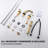 Widespread Bathroom Faucet with Drain Assembly-96382351