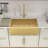 Farmhouse Kitchen Sink Apron Front 16 Gauge Stainless Steel Deep Single Bowl Kitchen Farm Sinks-59744792-86366319
