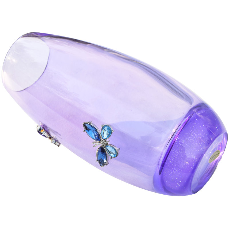 Handcrafted Crystal Table Vase