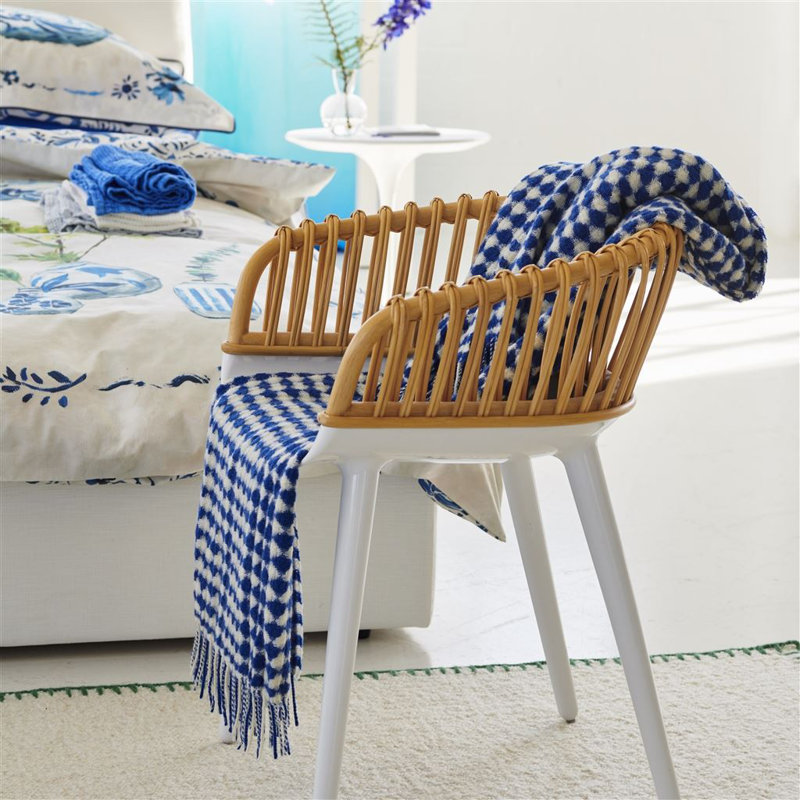 Landowne Cobalt Throw 