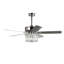 Ventilateur de plafond en cristal à 5 pales Andeee avec télécommande et ensemble d'éclairage inclus