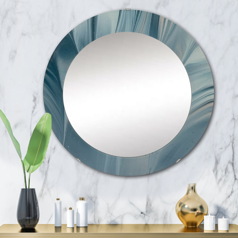Modern & Contemporary Bathroom / Vanity Accent Mirror, 23.6" H x 23.6" W