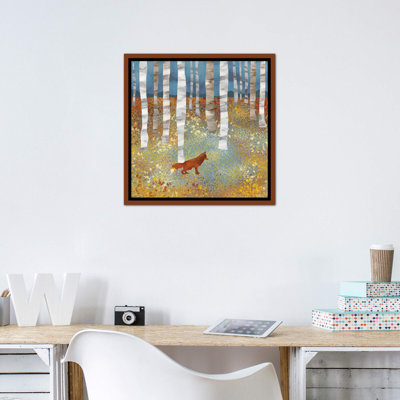 Autumn Fox - impression d'art graphique