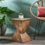 Table d'appoint élégante, inspiration naturelle, design moderne, couleur, table compacte à empreinte pour la vie et les espaces extérieurs, artisanat, P 12,36 po