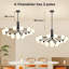 Lustre 35,5 "avec 18 lumières Spoutnik-577920819