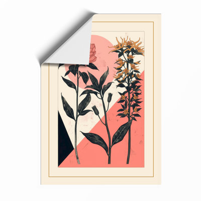 Garden Study Botanical - Framed Print