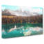 Mountain View Reflection - Wrapped Canvas Painting-55310782