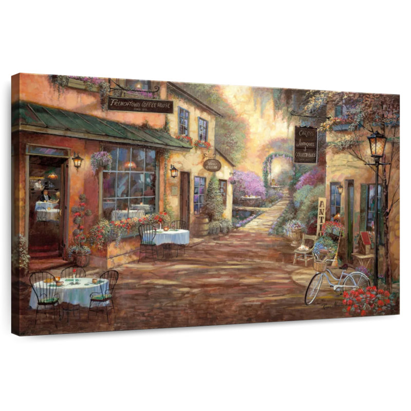 Sireci French Town, 20" H x 30" W