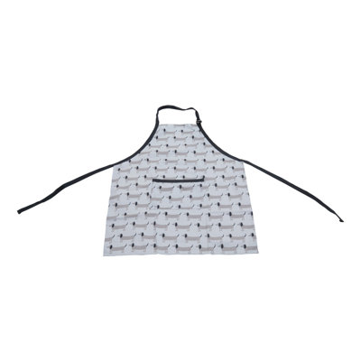 No Pattern Cotton Bib Apron