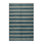 Machine Washable Horizontal Stripes Brown Area Rug