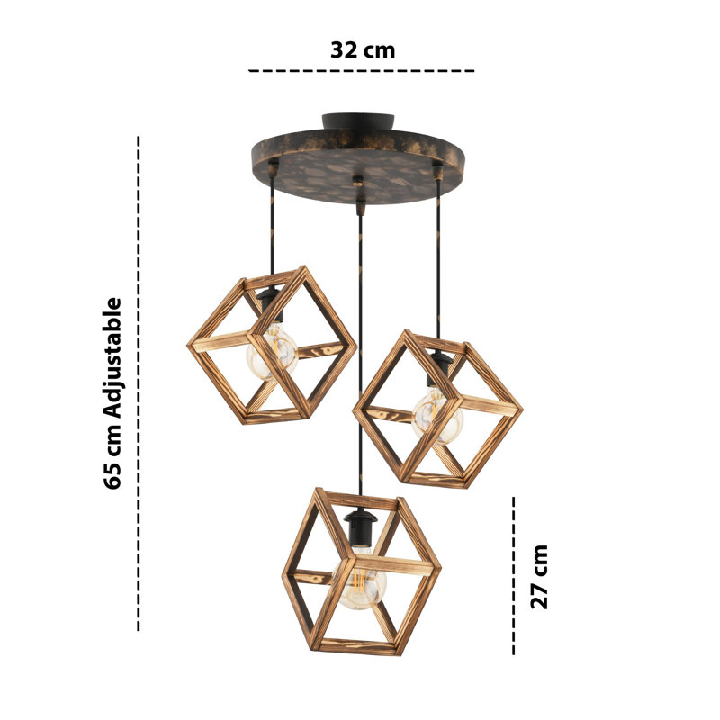 Lustre, Rétro, Trois lumières