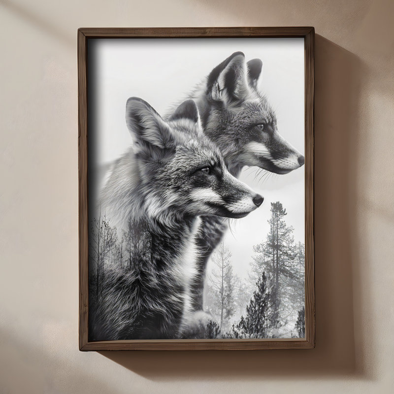 Stunning Decorative Framed MDF Painting, 13.8 x 18.5 x 0.8 inches | 100% MDF with 3 mm Thickness, Elegant Pine Wood Frame | UV Printed Artwork for Home Decor, Perfect for Living Room & Bedroom Accent