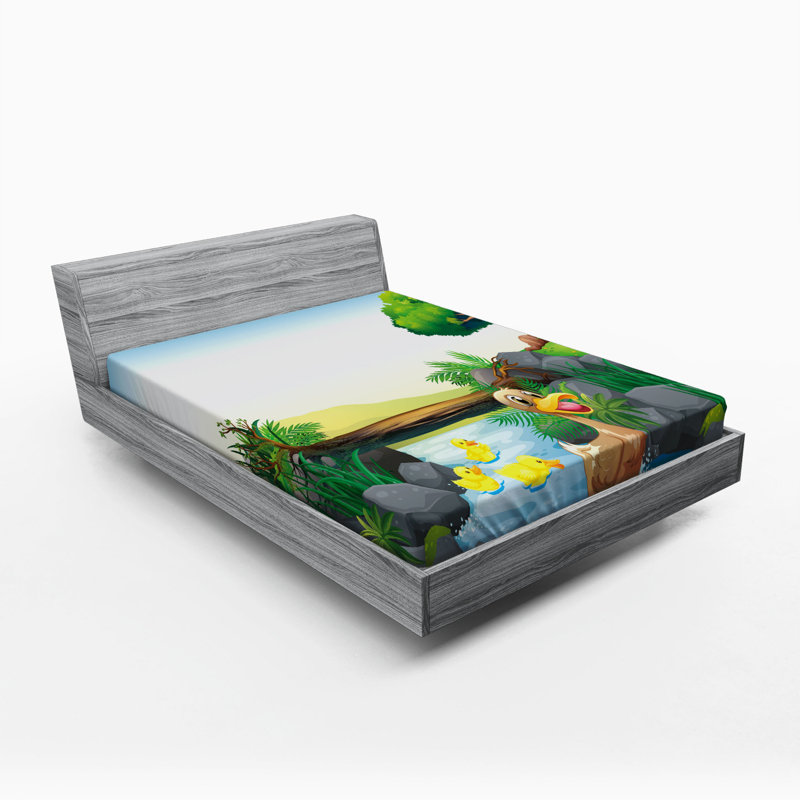 Drap-housse pour canard de caoutchouc, Drap-housse grand