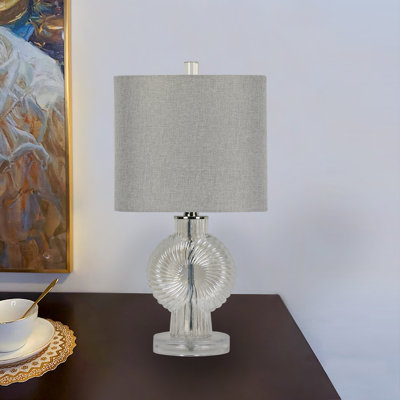 Lampe de table en cristal Kornilia