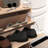 Wooden Shoe Cabinet for Entryway, White Shoe Storage Cabinet with 2 Flip Doors