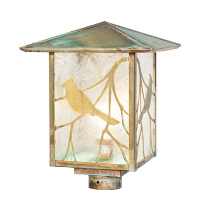 12" Square Seneca Song Bird Post Mount