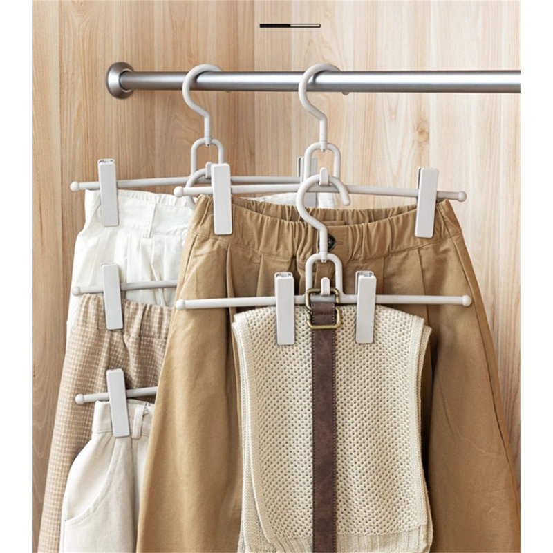 Pinces en plastique pour pantalons antidérapants, 30